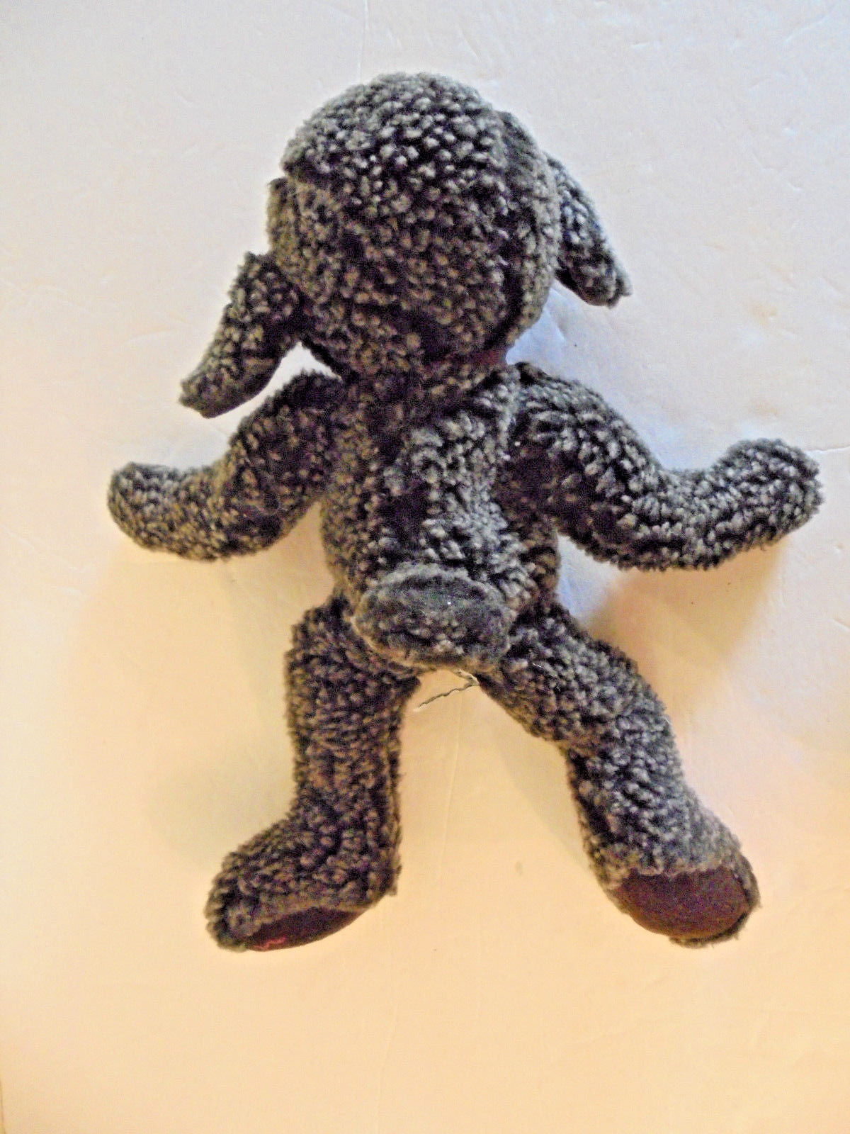 Russ Berrie Li'l Trubbles Black Brown Sheep SHERPA Plush 14” Stuffed Animal Lamb