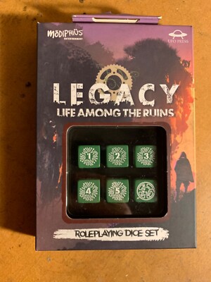 Legacy Life Among the Stars Roleplaying Dice Set  by Modiphius Entertainment