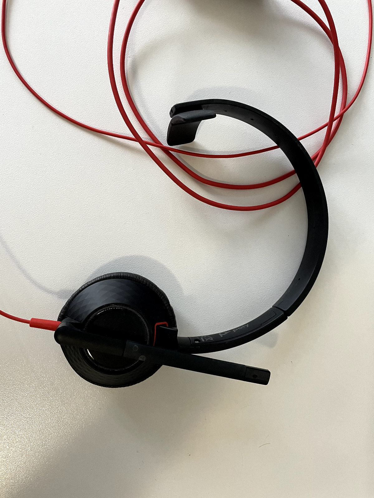 POLY BLACKWIRE C3215 Headband Ear-Cup (Over the Ear) - Black (209746-22)