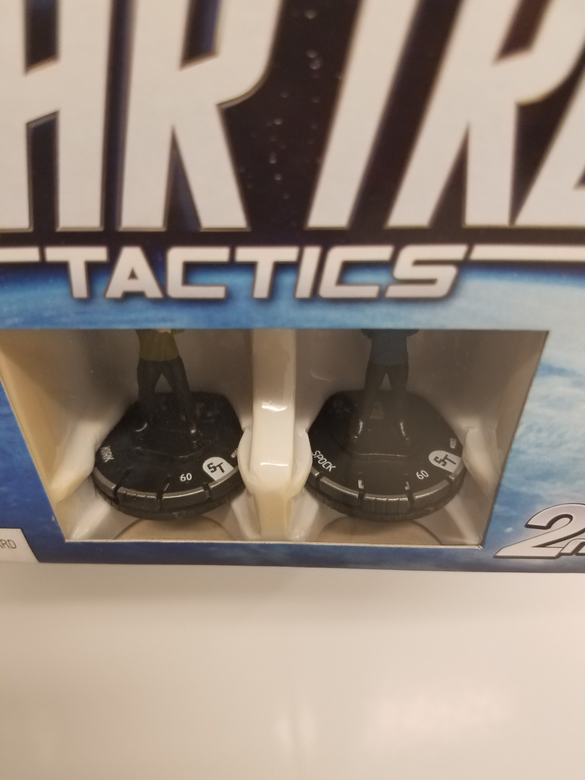Star Trek Tactics 2 Figure Mini Game New Starter HeroClix Kirk & Spock hero clix
