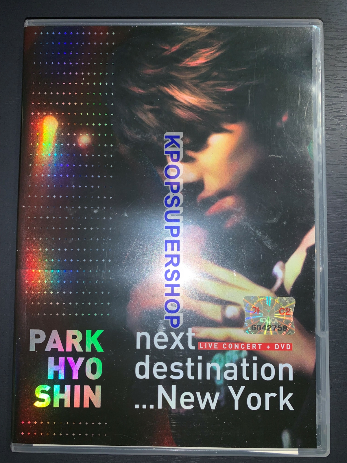 Park Hyo Shin Live Concert Next Destination New York CD DVD Good