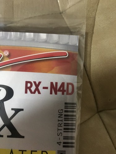 La Bella Bass Strings Rx Nickel Plated 4-String RX-N4D .045-.105