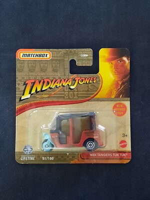 2024 Matchbox Short Card MBX Tangiers TUK TUK Indiana Jones
