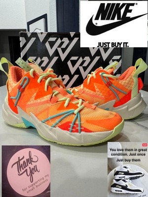 Jordan Why Not Zer0.3 SE CK6611-800 Melon Tint Atomic Orange Men 10.5
