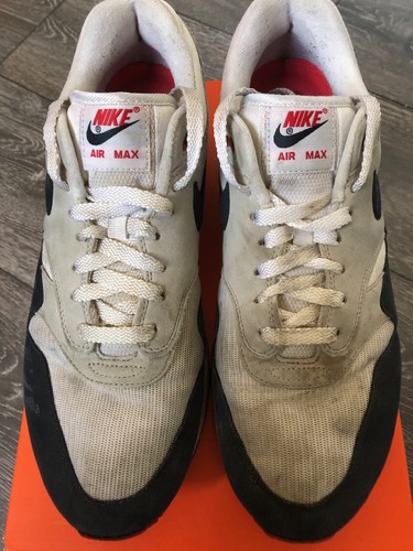 Detalles de Nike Air Max 1 og Obsidiana aniversario UK 10US 11UE 45 Usado En Caja ver título original Detalles de Nike Air Max 1 og Obsidiana aniversario UK 10US 11UE 45 Usado En Caja ver título original