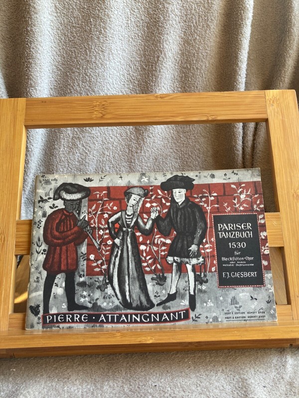 Pierre Attaingnant Pariser Tanzbuch Vol. 2 Giesbert Partition Flute A Bec Schott