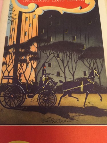 Vtg ‘63 New York City Map Triple AAA Members