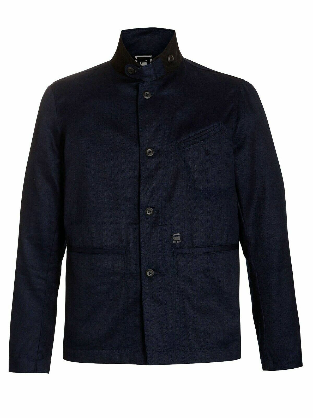 NWT Men's G-Star Raw Correct Lens Blazer Police Blue Jacket NWT Men's G-Star Raw Correct Lens Blazer Police Blue Jacket