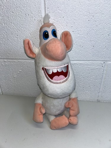 Booba White Plush Toy Boobah Monkey Animal Stuffed Soft Doll Fast Shipping Buba