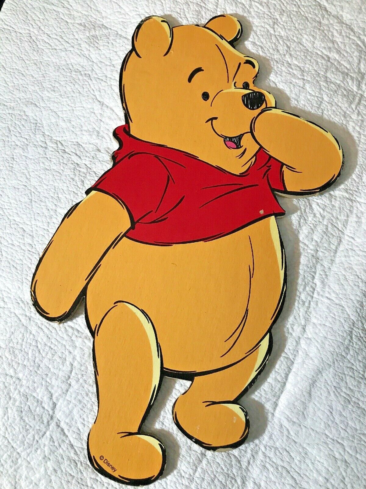 Set Of 4 Winnie The Pooh & Pals Disney Wall Hanging Decorations Kids Nursery