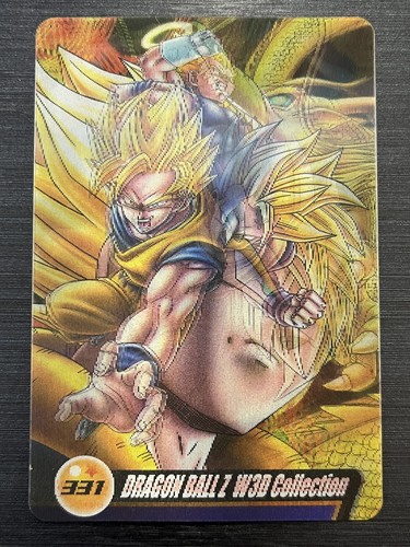 No.331 Son Goku 3 3D Dragon Ball wafer card Morinaga Japnese | eBay