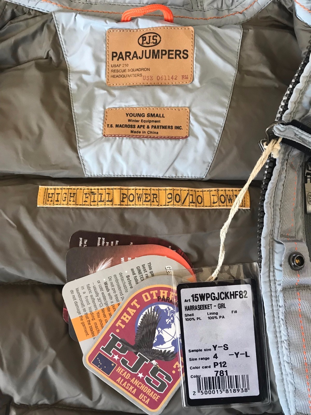 parajumper label