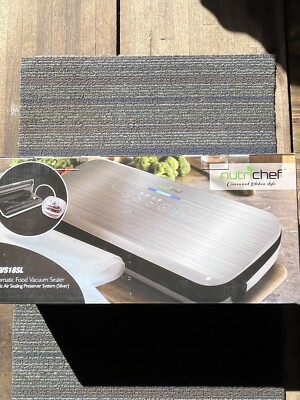 The NutriChef Automatic Food Vacuum Sealer NEW OPEN BOX