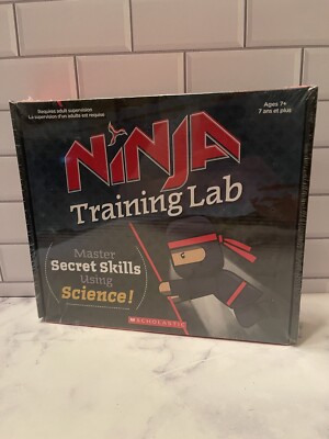 Ninja Training Lab Master Secret Skills Using Science Scholastic FUNBOX 