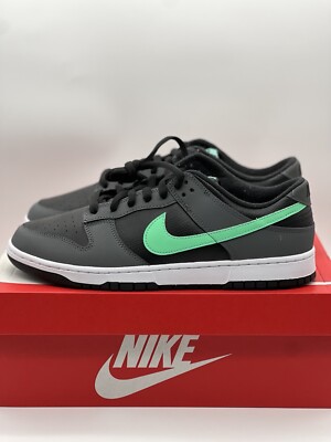 EU Größe 47 - Nike Dunk Low Black Green Glow