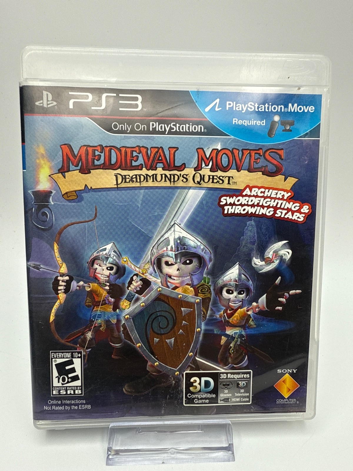Medieval Moves: Deadmund's Quest PS3 Complete CIB Tested Working Free Shipping