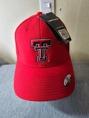 Texas Tech Under Armor Red Fitted Size L heatgear NWT