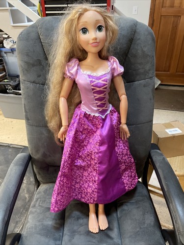 DISNEY PLAYDATE RAPUNZEL TANGLED 32" MY SIZE LARGE POSEABLE DOLL JAKKS