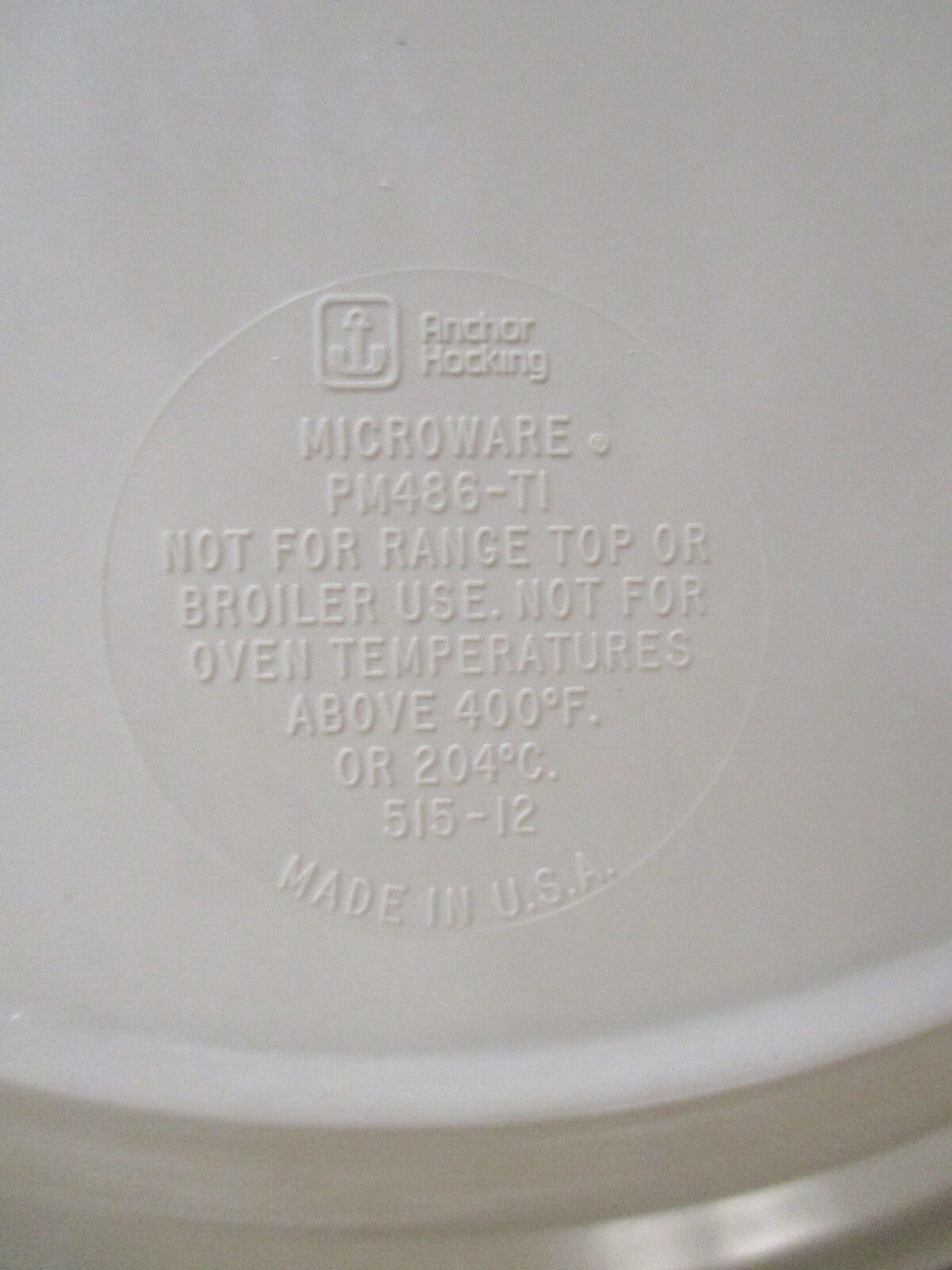 5 Vintage Anchor Hocking Microwave Divided Plates