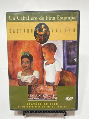 Caetano Veloso En Vivo Rio De Janeiro Fina Estampa Rumba Azul RARE OOP BRAND NEW