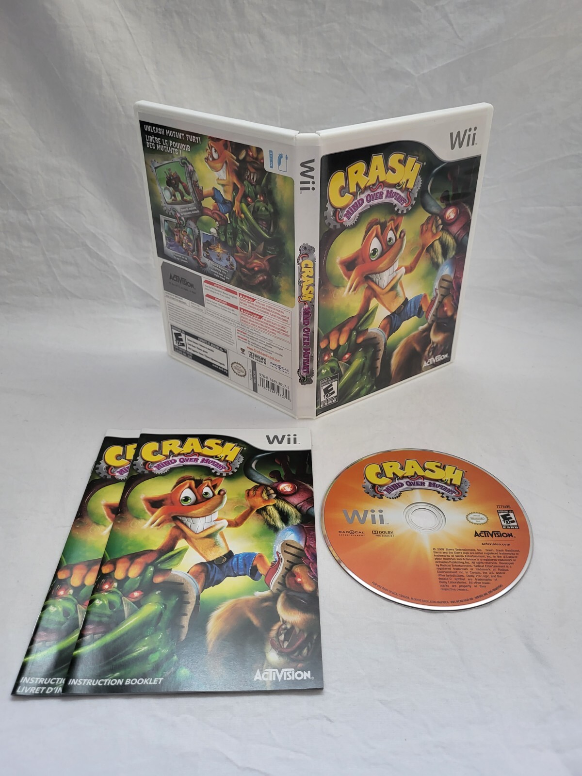 Crash: Mind Over Mutant, Wii, Complete, Authentic! | eBay