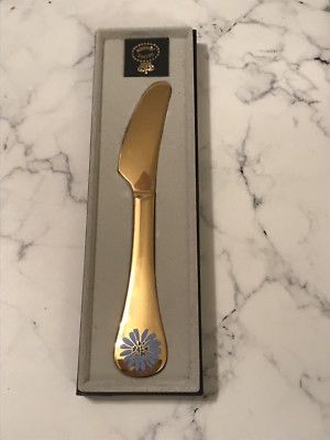 GEORG JENSEN DENMARK VINTAGE ANNUAL 1980 STERLING SILVER KNIFE .