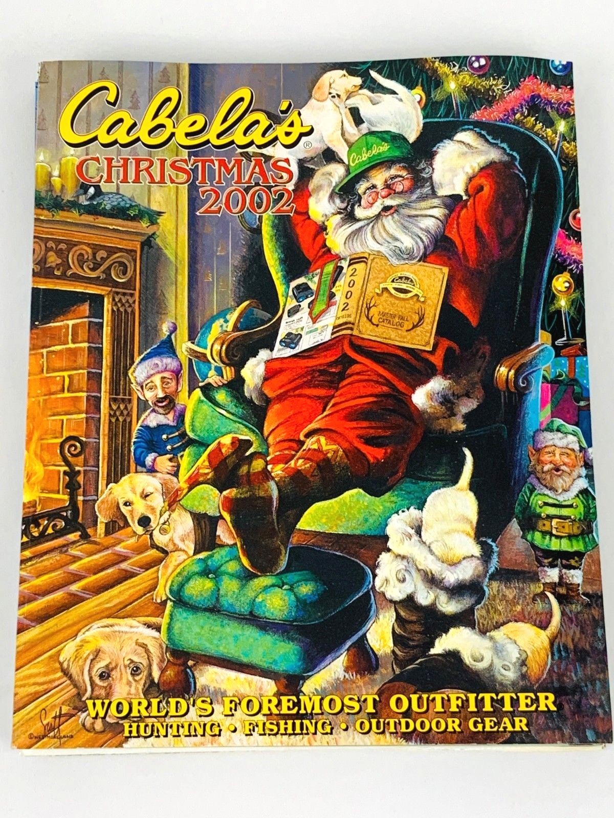 Lot of 5 Cabelas Catalogs From 2003 Collectable Fishing Store