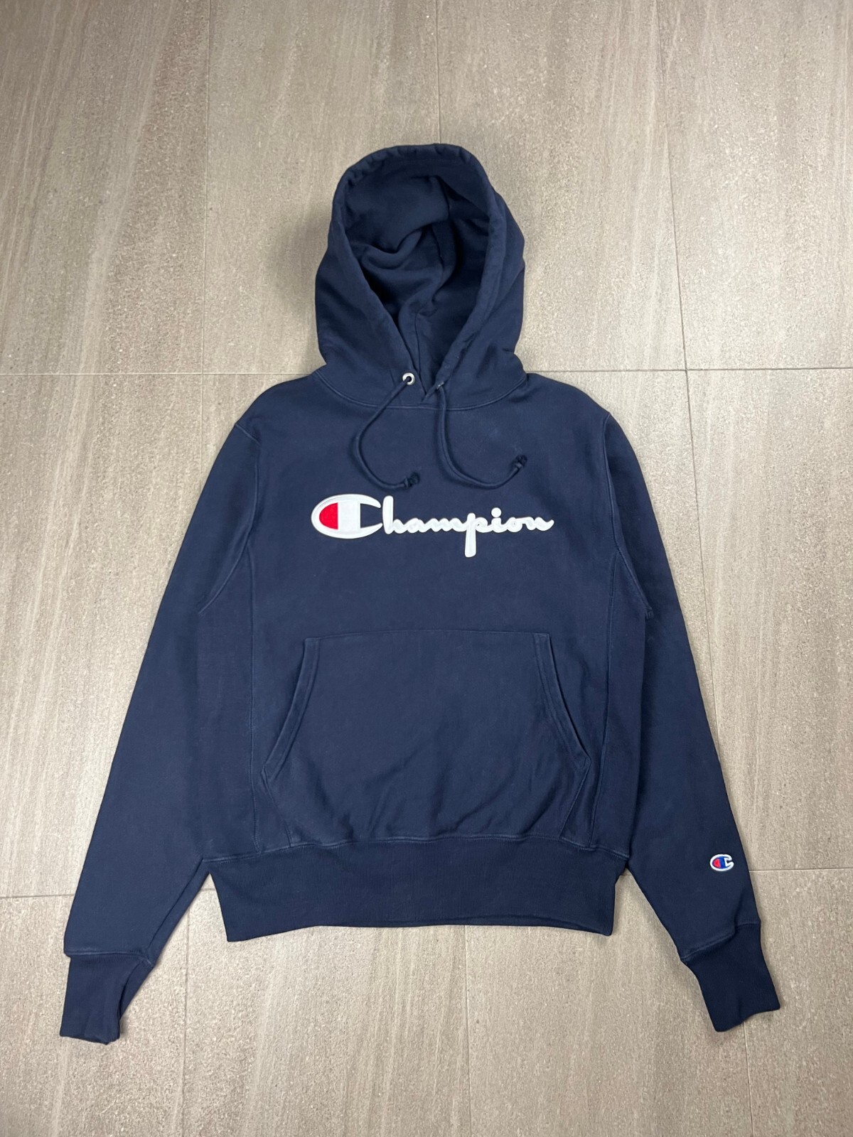 Hoodie champion navy outlet