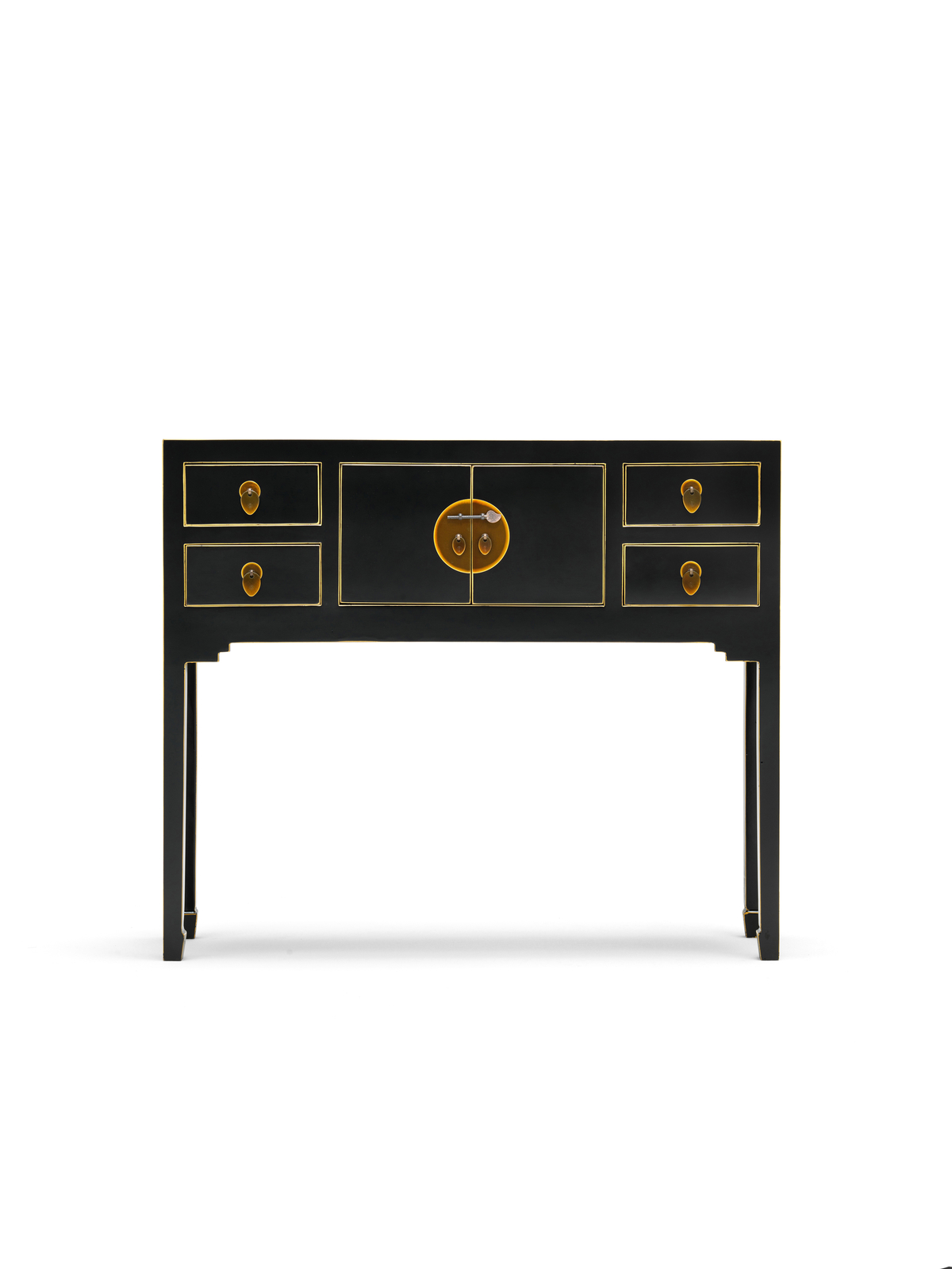 Premium Ming Oriental Console Table 4 Drawers Small Cupboard Solid