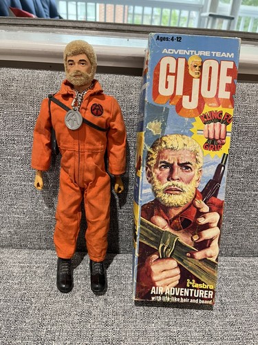 Hasbro 1974 GI Joe Air Adventurer Box 7282 Orange Jumpsuit