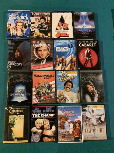 #6 1970's Classic DVD Lot YOU PICK CHOOSE $4Total Shipping See Menu Bar