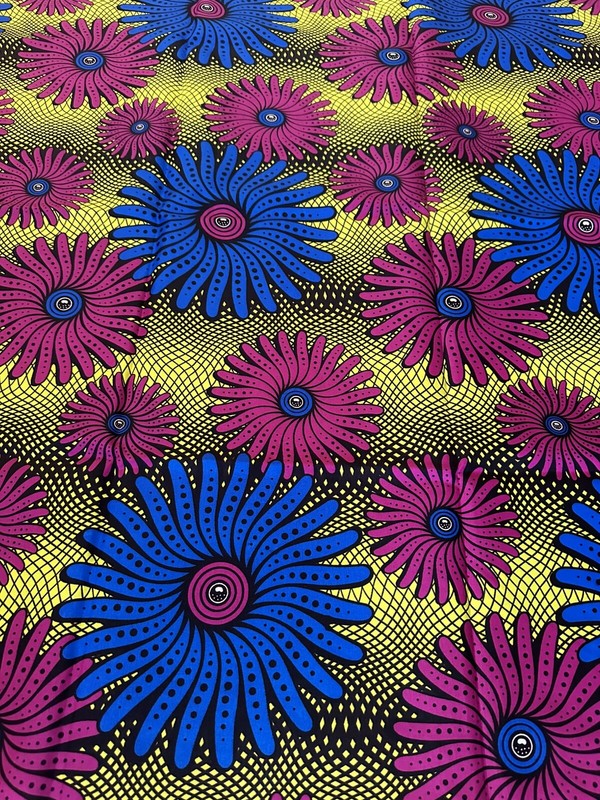 Coupons De Tissus Pagne Wax Africain Africain 2 Yards IdÃ©Al Pour Les Accessoires