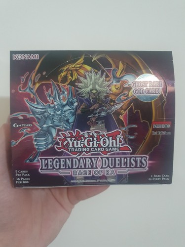 1x Yugioh Legendary Duelists Rage of Ra 1st Edition Booster 1x Yugioh Legendary Duelists Rage of Ra 1st Edition Booster