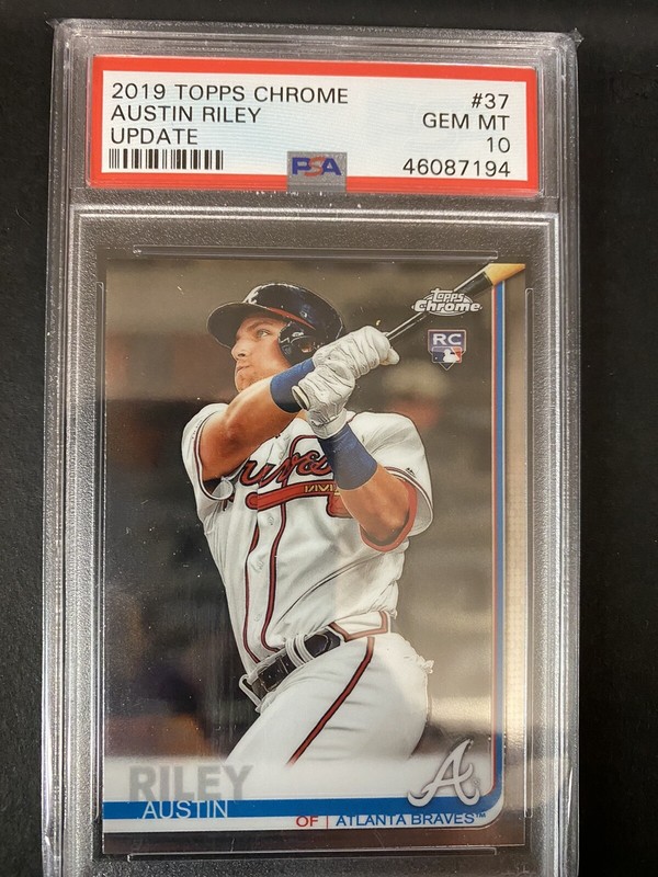 2020 Topps Chrome Baseball Checklist Atlanta Braves