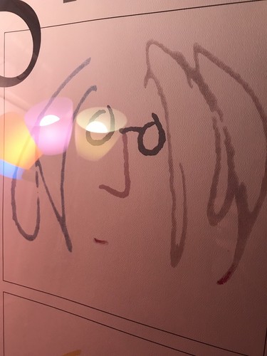 #1163/5000 JOHN LENNON Imagine Self Portrait Hand Silk Print Lithograph Beatles