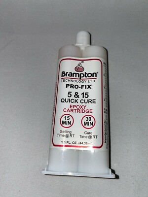 Brampton Pro-Fix 5&15 Quick Cure Epoxy - Golf Club Repair