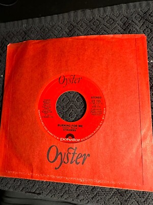 Strawbs 1977 U.S. 7'' 45 Record  Heartbreaker / Burning For Me  Oyster OY 705 EXC