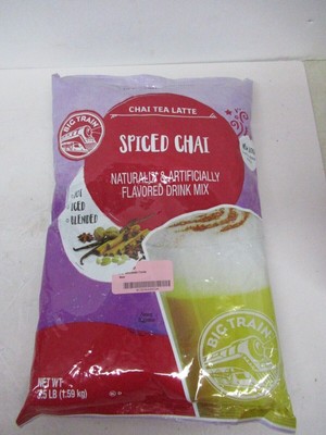 New Big Train Spiced Powdered Instant Chai Tea Latte Mix. Best By 8/24 4C