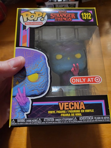 Funko Pop Vecna #1312 Stranger Things TARGET Blacklight READ