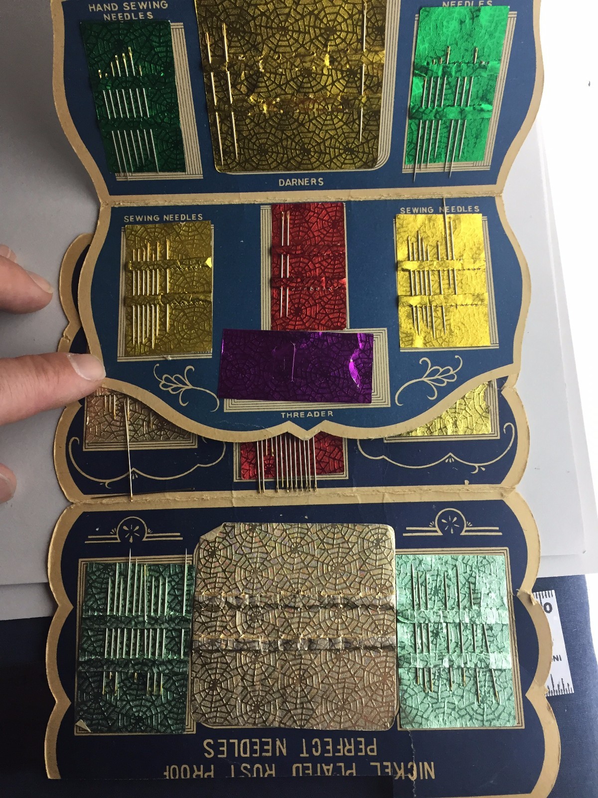 Vintage Sewing Needle Packages Lot