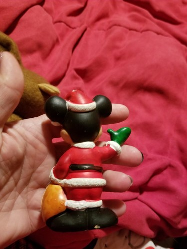 Vintage Christmas Mickey Mouse Santa Figure – Walt Disney Productions