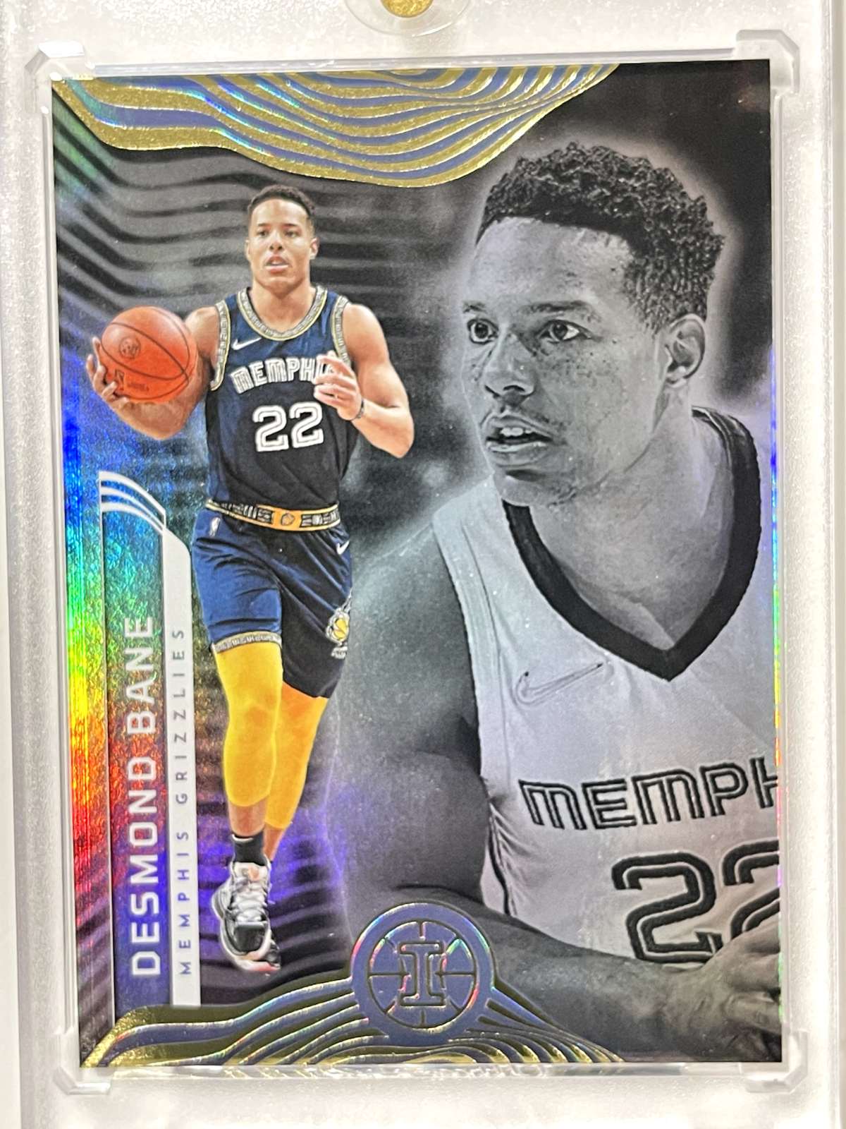 Desmond Bane ROOKIE Auto Select Tie Dye Prizm /25 PSA 10 LOW