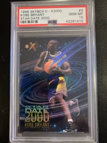 その他 kobe 1996 Skybox E-X2000 Star Date 2000 Kobe Bryant 1996 SkyBox E-X2000 #3 Star Date 2000 Price