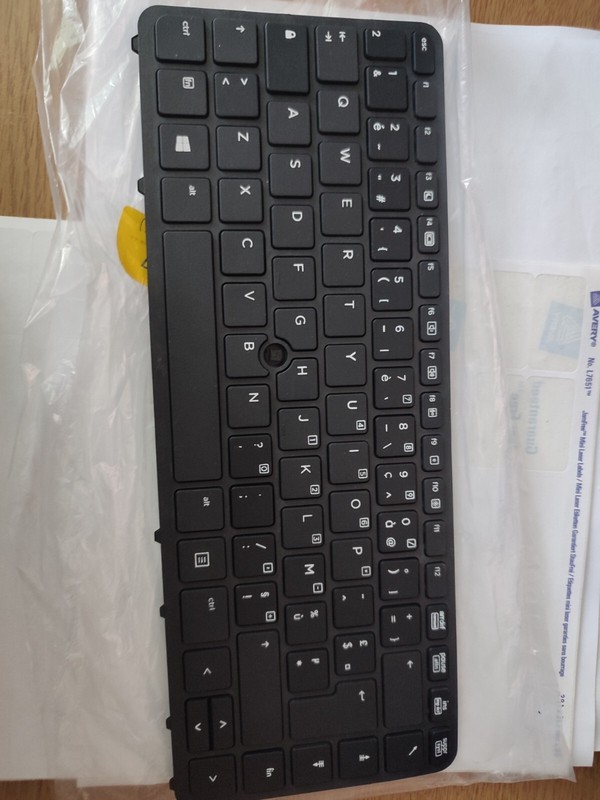 Hs Clavier Qwerty Hp Elitebook 840g1 840g2 850g1