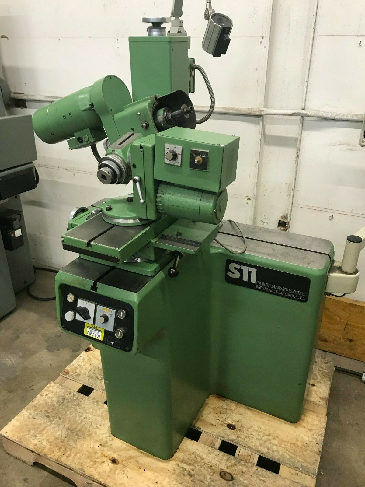 1985 DECKEL S11 UNIVERSAL HIGH PRECISION TOOL CUTTER GRINDER S-11 KUHLMANN