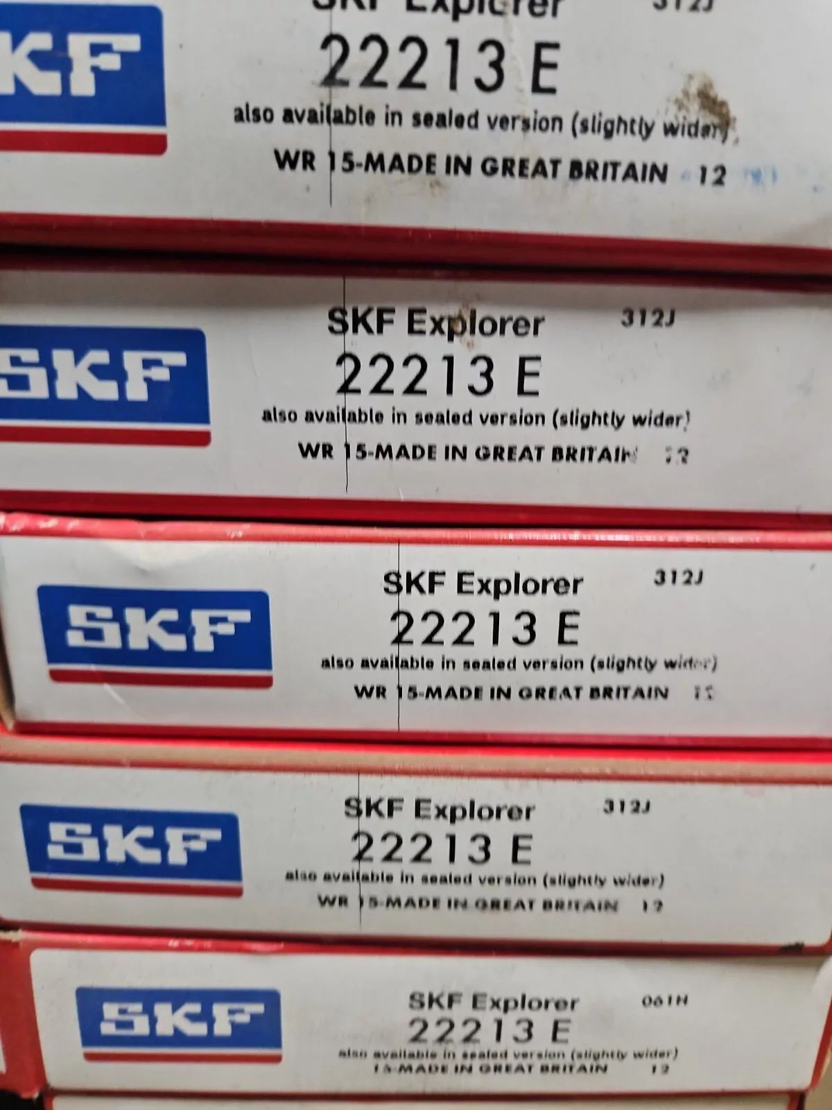 1PCS New SKF 22213 E Spherical Roller Bearing 65x120x31mm