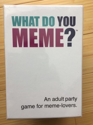What Do You Meme? Adult Party Game - Sealed New in Box