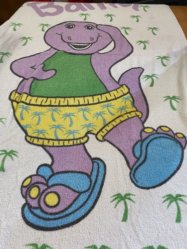 Made In Usa Barney Hawaiian 90s