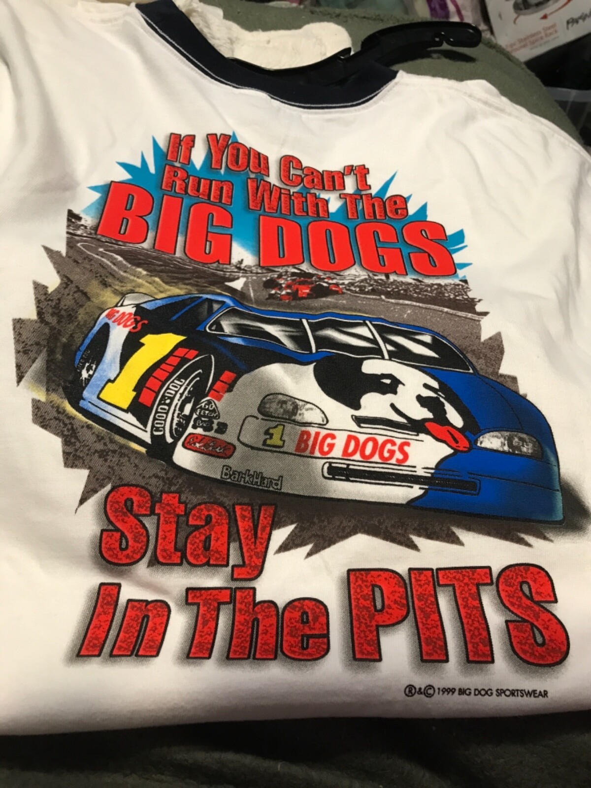 E seven seas dog Think Big! 4号 Run With The Big Dog Long Sleeve T-shirt – Big Dogs