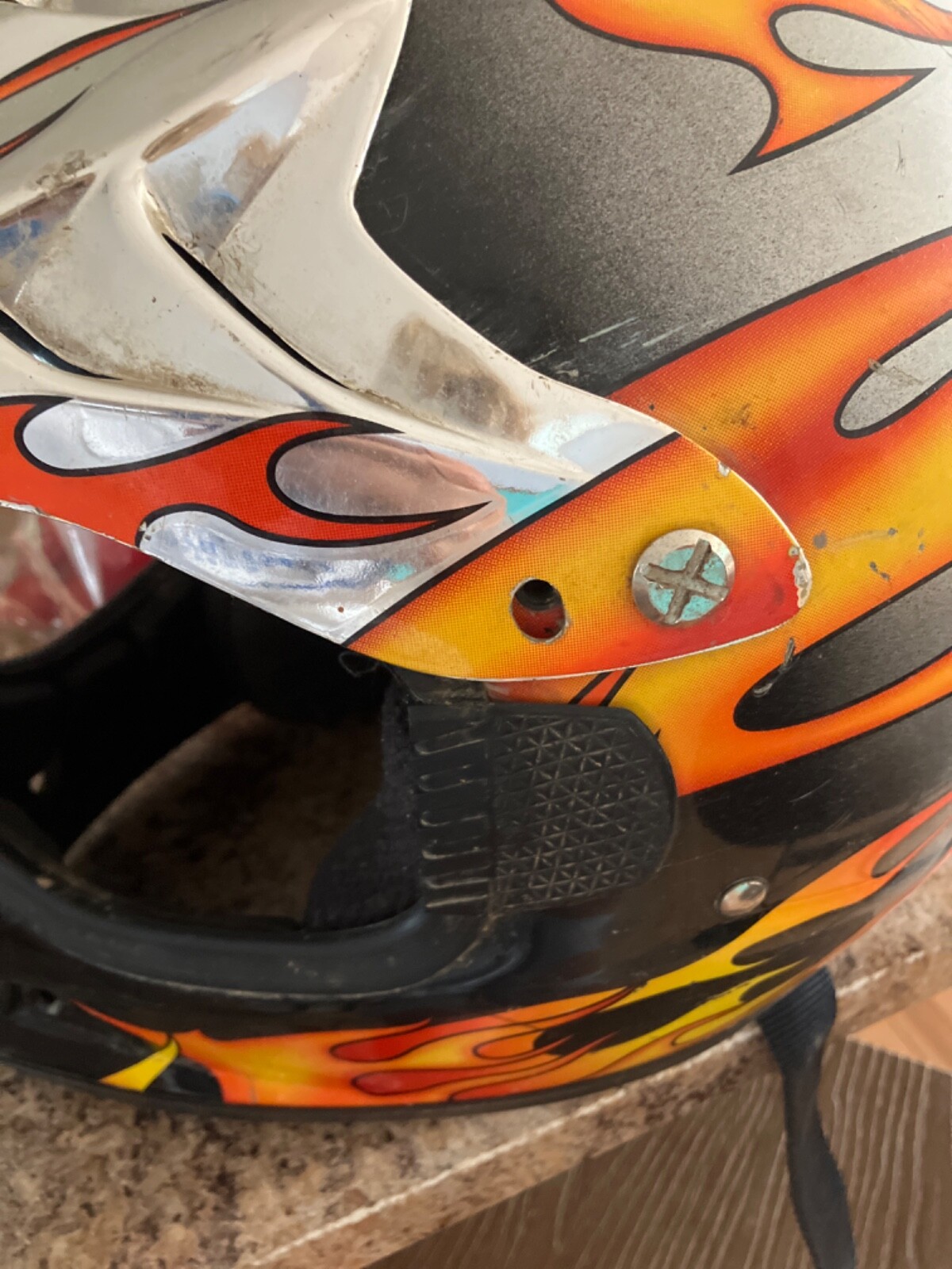 mossi racing helmet L motocross helmet ATV helmet dirtbike helmet racing helmet